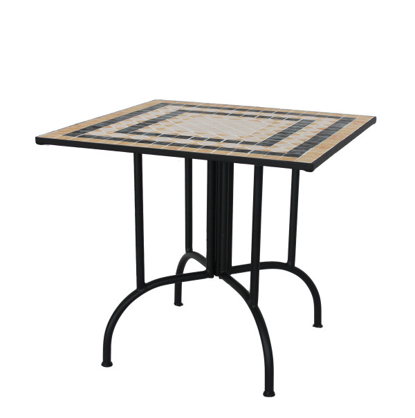 760_38_gambe_rinforzate Tavolino Quadrato Mosaico Classic - immagine 1