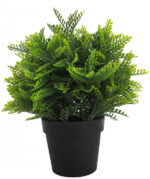 Piantina con Foglie in Pvc Tipo Capelvenere