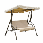 Dondolo 3 Posti Sorrento 170x115x152 Cm: Relax All'Ombra - immagine 3