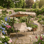 Dondolo 3 Posti Sorrento 170x115x152 Cm: Relax All'Ombra - immagine 2