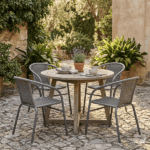 Set 4 Sedie Ios Grigie