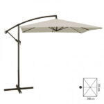 Ombrellone a braccio 2 x 3 m.