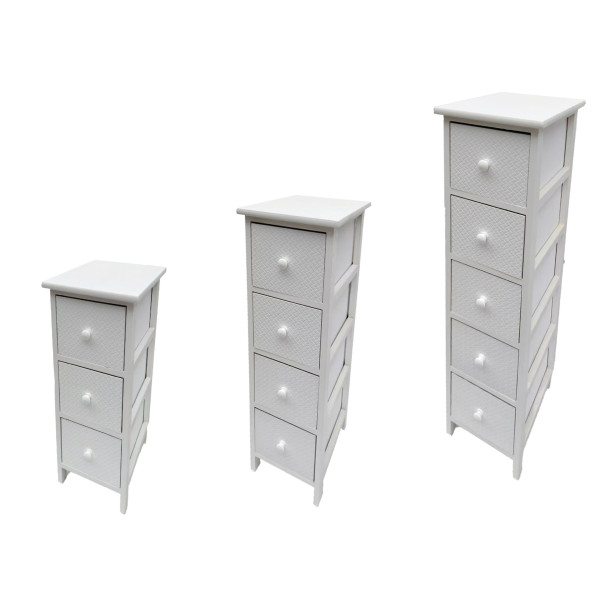 casset_bianco (1) Cassettiera in Legno Bianco - immagine 1