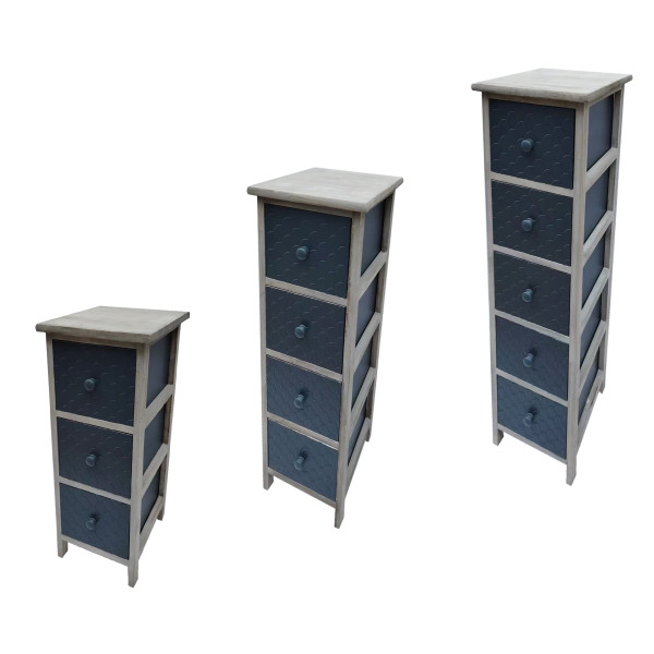 casset_grig Cassettiera in Legno Grigio - immagine 1