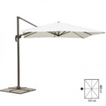 Ombrellone deluxe 3m x 4m