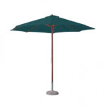 Ombrellone Ø 3m  in legno - immagine 2