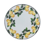 Tavolino Tondo Mosaico Lemon - immagine 2