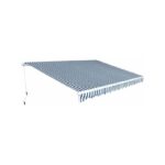 Tenda da sole itaca 4M X 2,5M Bianco/blu - immagine 4