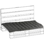 Cuscino Seduta Pallet - immagine 2