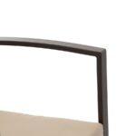 Set giardino con 2 sedie panchina e tavolino - immagine 3