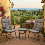 Poltrone con tavolino relax