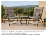 Poltrone con tavolino relax - immagine 4