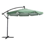 Ombrellone da giardino Decentrato con 32 LED Pannello Solare - immagine 5