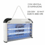 Zanzariera Elettrica Mosquito Rapid 32W con Aspirazione - immagine 3