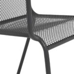 Sedia Giardino in Acciaio - Grigio - immagine 4