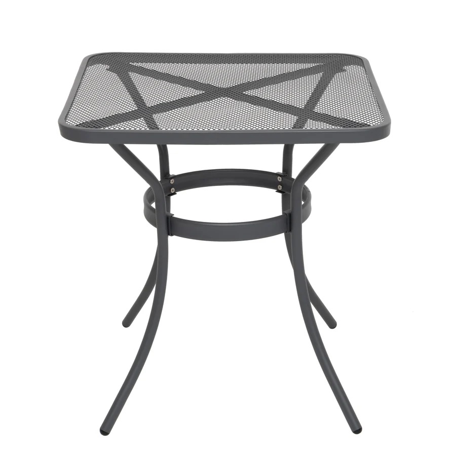 804503_1 Tavolo da Giardino in Acciaio Nero - immagine 1