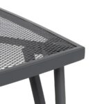 Tavolo Rettangolare in Acciaio Nero - immagine 3