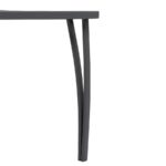 Tavolo Rettangolare in Acciaio Nero - immagine 5