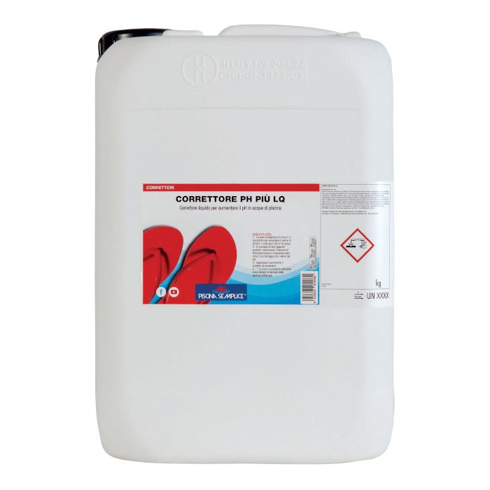 PS0229012 PH + liquido 12KG Correttore PH + Liquido Linea Professional - immagine 1