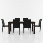 Set 6 Sedie Design Nere