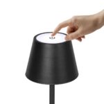 Lampada Led Touch Dimmerabile Black Penelope - immagine 2