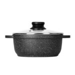 Casseruola con coperchio e fondo a induzione Linea ChefStone - immagine 2