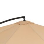 Ombrellone Quadrato 2,5x2,5 m. con carrucola Camel - immagine 3