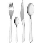 Servizio posate in acciaio inox 24 pezzi Linea Avlide