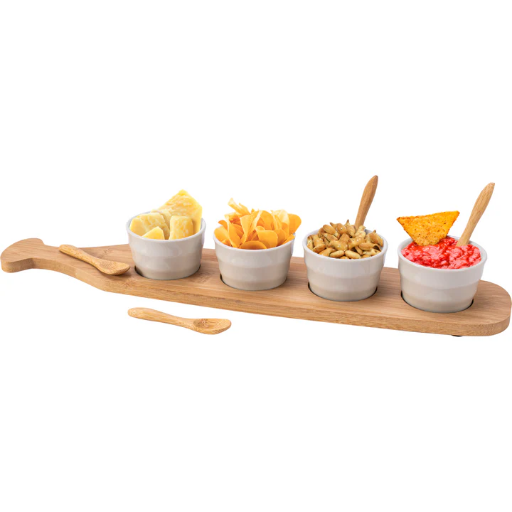 imgi_4_635720 Antipastiera 4 ciotole con cucchiaini - immagine 1