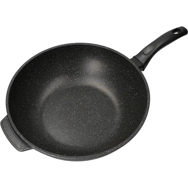 imgi_51_640425_1 Padella Wok in alluminio pressofuso con fondo a induzione Linea ChefStone - immagine 1