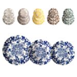 Servizio 18 pz Piatti Florica in porcellana