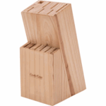 Ceppo coltelli 12 pezzi +Acciaino con stand in legno - immagine 3