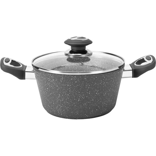 imgi_6_6524150 Casseruola con coperchio in alluminio pressofuso Linea CookStone diametro 32 cm - immagine 1