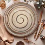 Servizio 12 pz piatti in Stoneware Helical - immagine 2