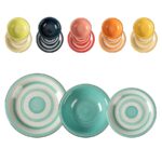 Servizio 18 pz piatti in stoneware Dotty