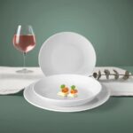 Servizio 12 pz piatti in Porcellana Blanco Round - immagine 2