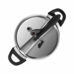 Pentola a pressione in acciaio inox 6 litri diametro 22cm - immagine 2