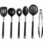 Mestoli in nylon e metallo con contenitore - immagine 2