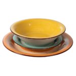 Servizio 18 pz piatti in stoneware Dotty - immagine 2