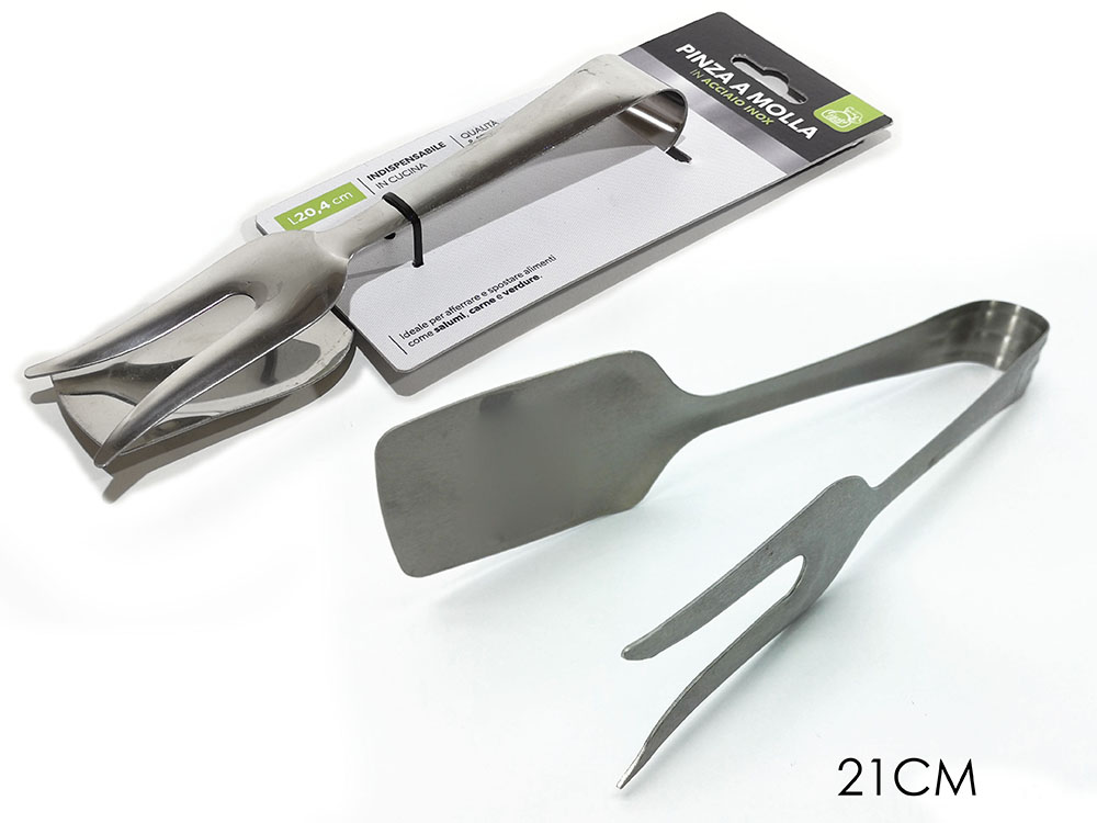 dav Pinza da Cucina in Acciaio Inox Professionale - 21 cm - immagine 1