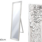 Specchio da Terra Antichizzato Bianco 40cmx160cm