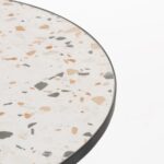 Set Bistrot tavolo rotondo Top in ceramica Effetto Mosaico - immagine 4