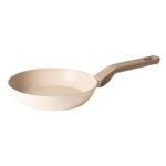 Padella in alluminio pressato Beige Linea Diamante diametro 20 cm