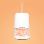 Diffusore di Essenze con Sale Rosa dell'Himalaya ad ultrasuoni - immagine 2