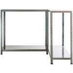 Scaffale in Metallo Zincato 4 rip - immagine 2