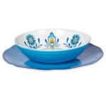 Servizio 8 pz piatti in melamina Maioliche - immagine 2