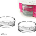 Posacenere in Vetro LAV "Keyif" | Set 2 Pezzi