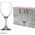 Calici da Vino LAV "Empire" | Set 6 Pezzi 340cc