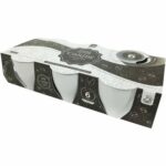 Tazzine da caffè in stoneware bianche - immagine 2