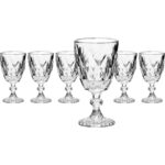 Calici in vetro Trasparenti Crystal da 30 cl set 6 pezzi - immagine 2